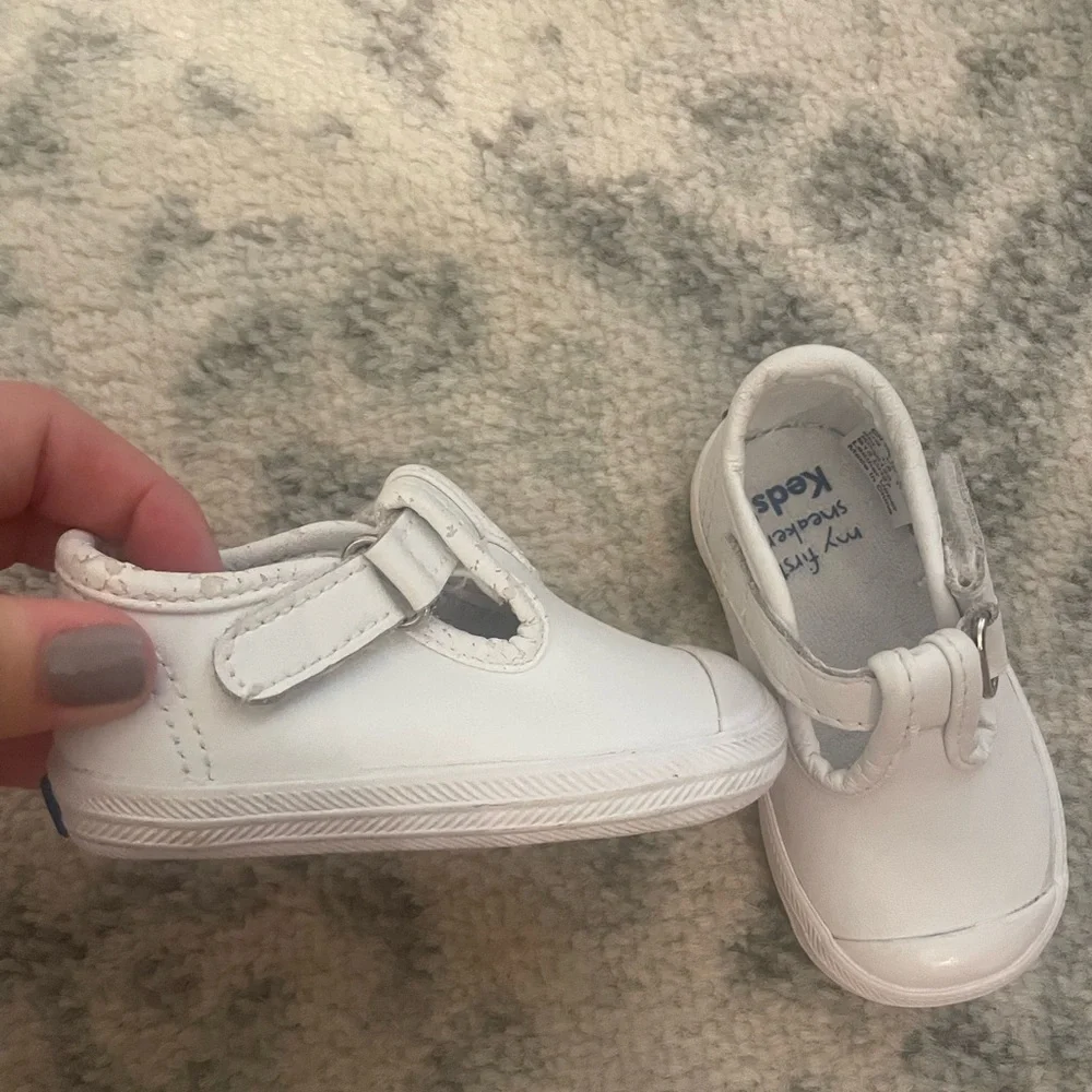 Keds White Baby Walker Shoes - Picture 2 of 2